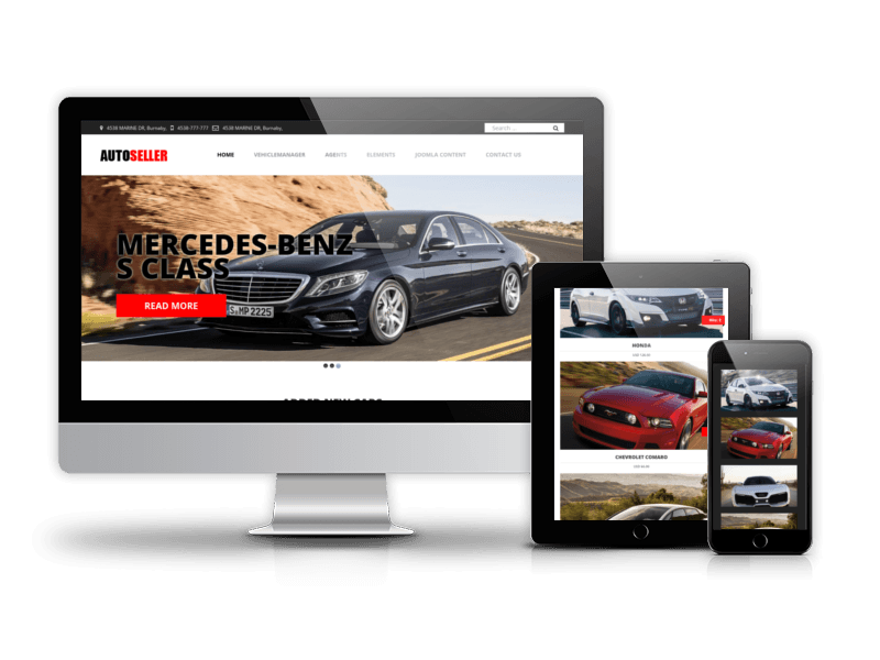 Criação de Sites para Stands Automóveis