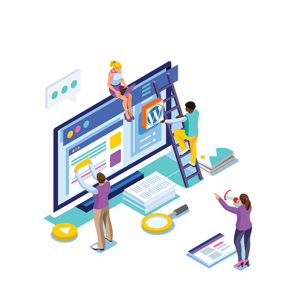 Web Design Personalizado de Criação de Sites WordPress